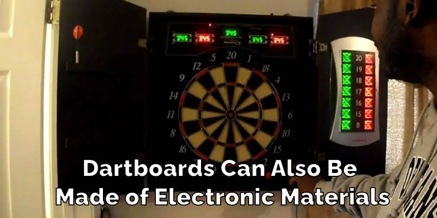 Dartboards Can Also Be Made of Electronic Materials